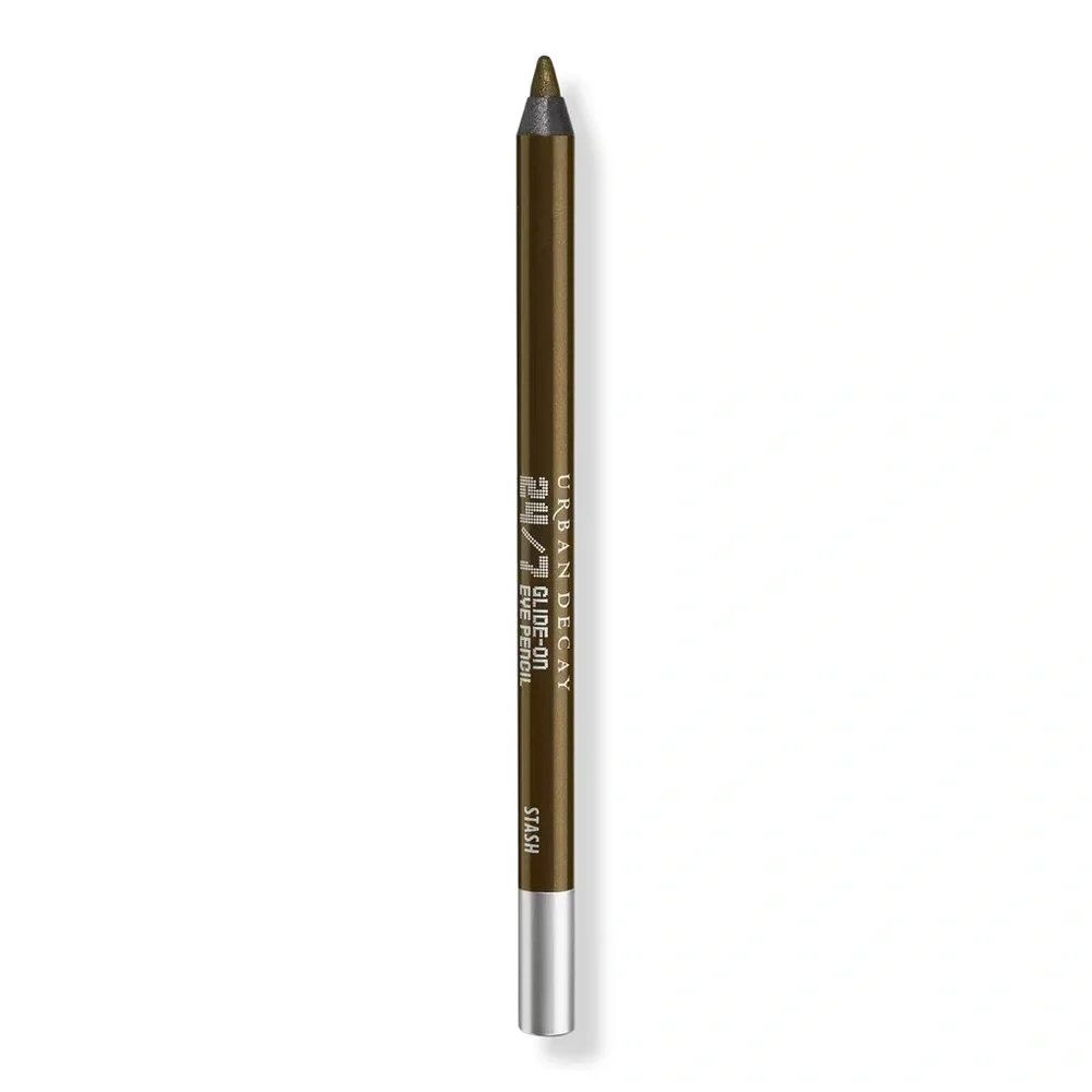 URBAN DECAY 24/7 Glide-On Waterproof Eyeliner Stash Metallic Green Gold Shimmer